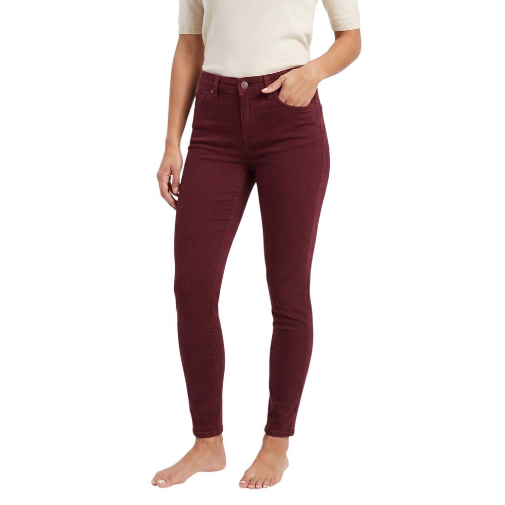 Aeropostale Maroon High Waisted Jeggings Size 10R